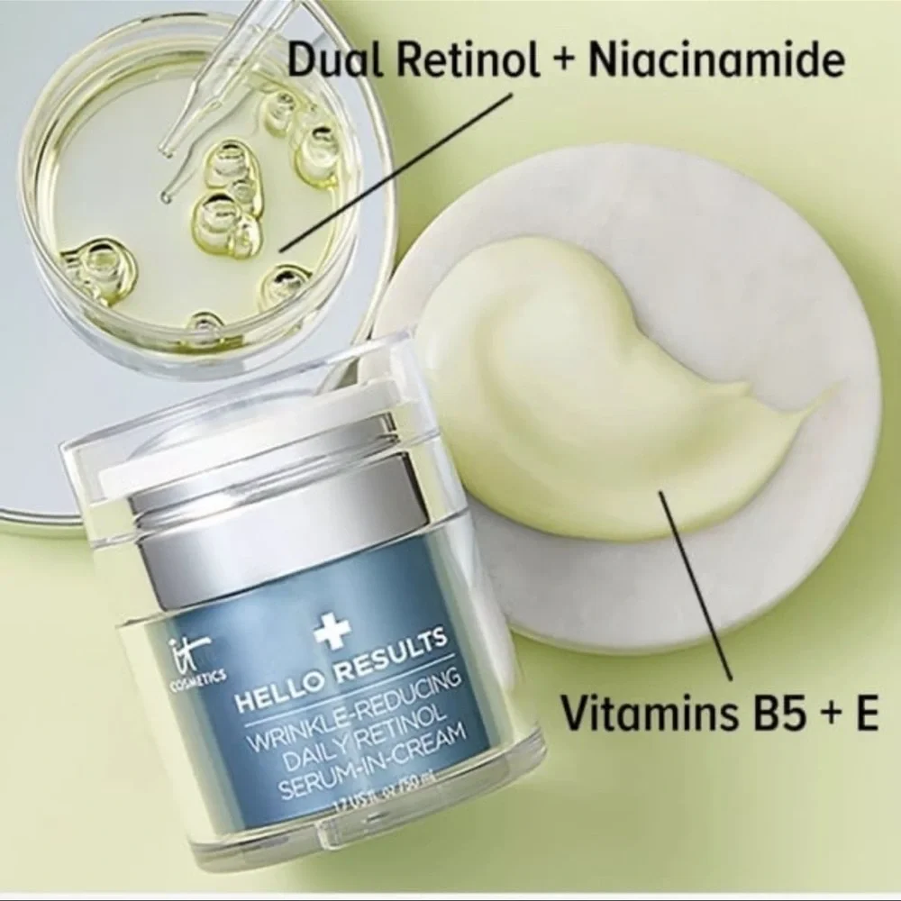 IT COSMETICS Hello Results Wrinkle Reducing Retinol Serum-In-Cream Travel Size - Picture 6 of 9